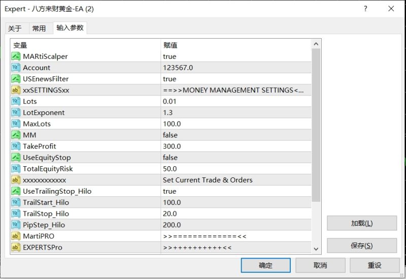 【八方来财黄金-EA】全面盈利，不惧单边，单边越大越赚钱，经历过所有行情-外汇EA资源网