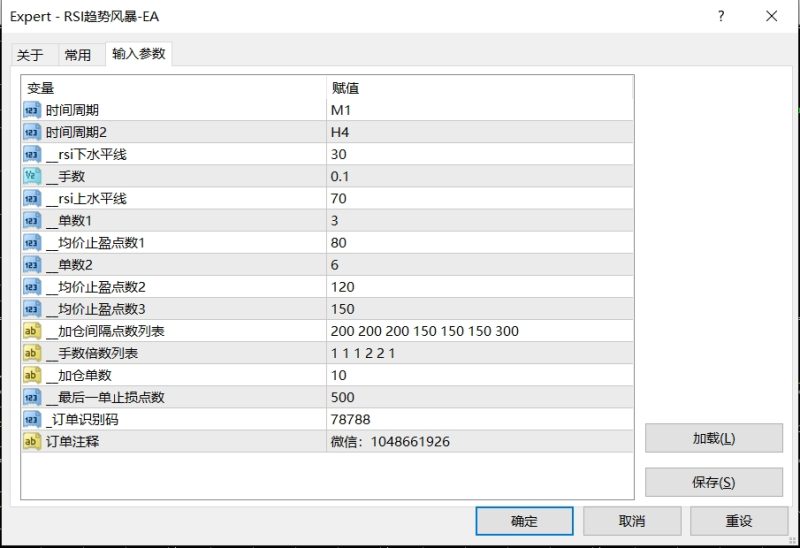 【RSI趋势风暴-EA】增强版趋势风暴，盈利能力超强，带止损止盈，月收益高达100%-外汇EA资源网