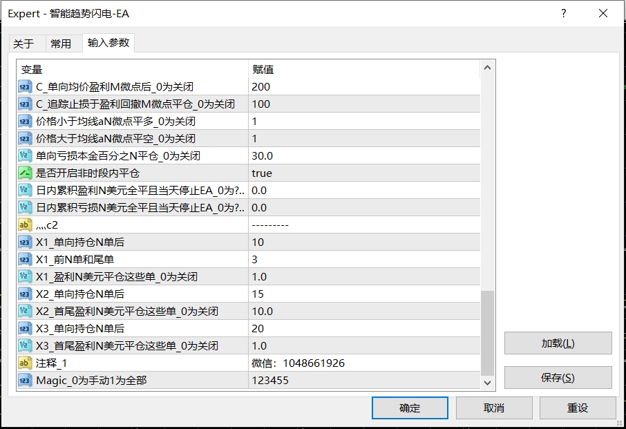 【智能趋势闪电-EA】让趋势成为你的财富引擎，全天候捕捉市场机遇，自带移动止盈止损-外汇ea发布论坛-外汇ea-外汇EA资源网