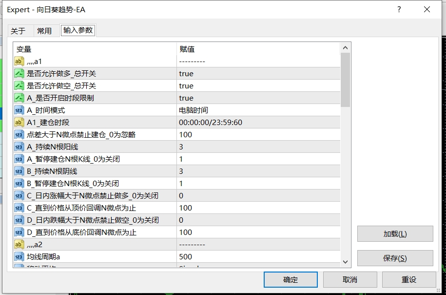 向日葵趋势-EA 一次一大单（无加仓）单单带止盈止损最大浮亏8%月均收益:100%-150%！-外汇ea发布论坛-外汇ea-外汇EA资源网