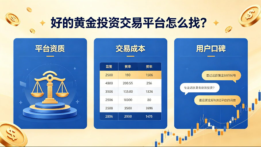 好的黄金投资交易平台怎么找？-外汇EA资源网
