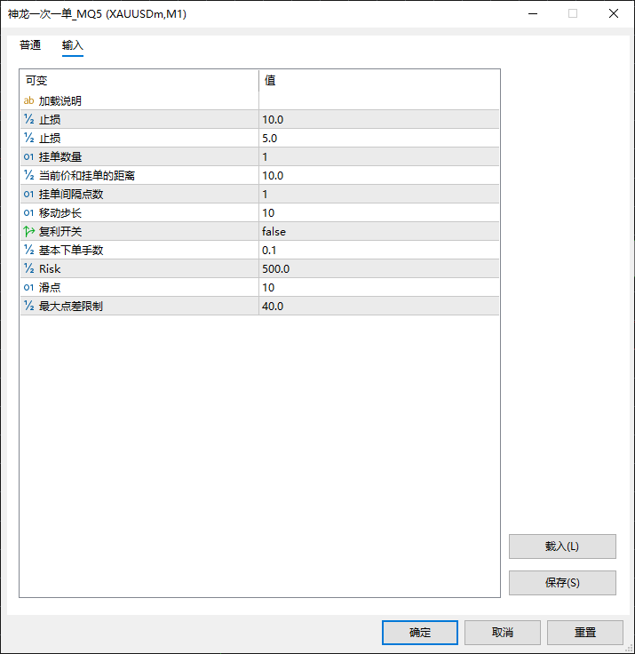 【神龙一次一单 EA】一次一单，简单可控，不马丁不网格，远离爆仓，严格止损，绝不扛单，干净利落-外汇EA资源网